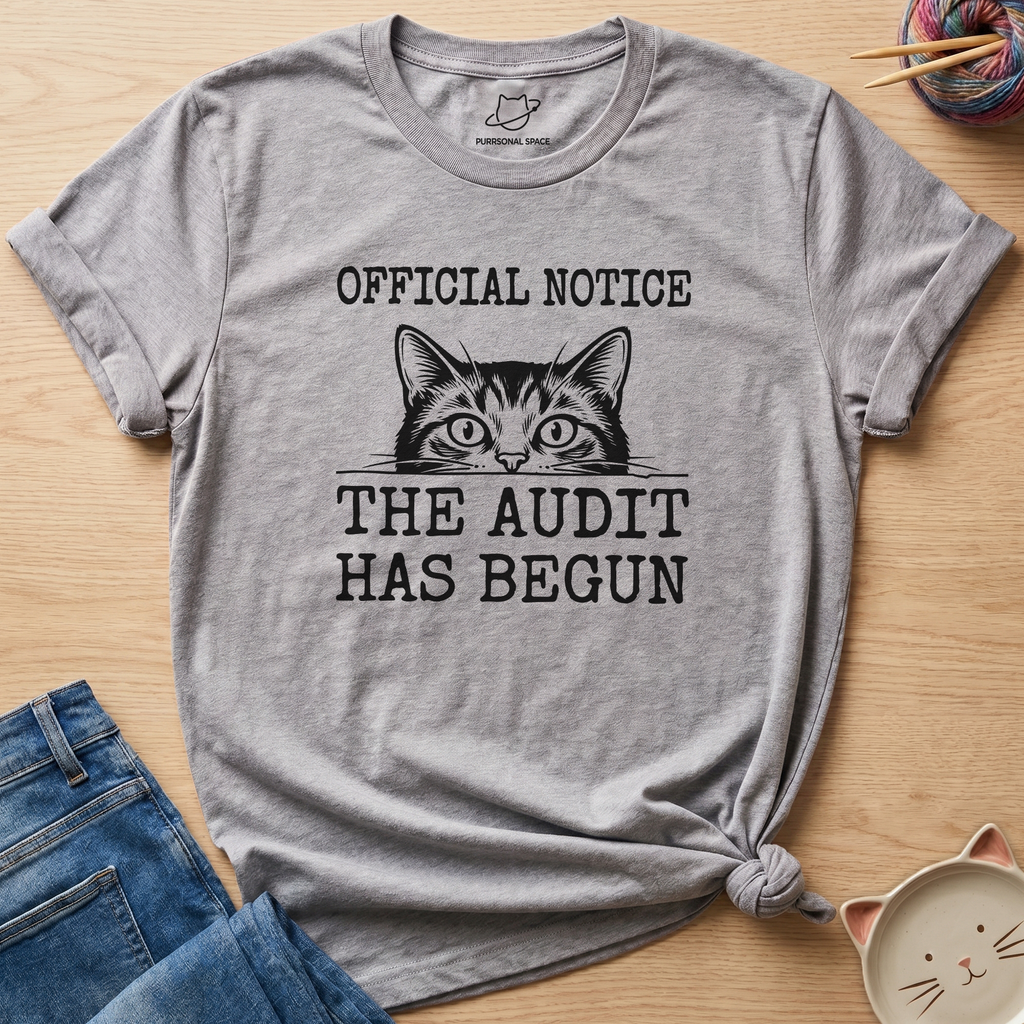 The Audit Has Begun T-Shirt