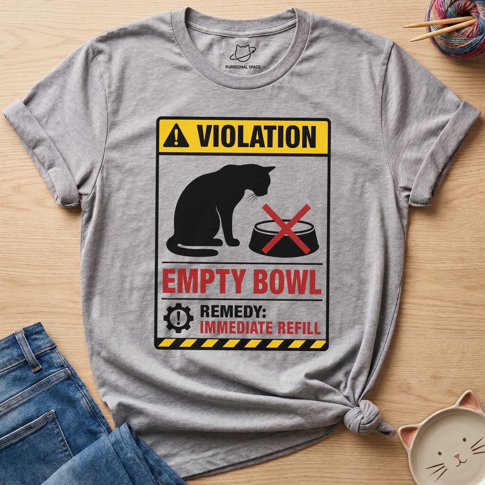 Violation Empty Bowl T-Shirt