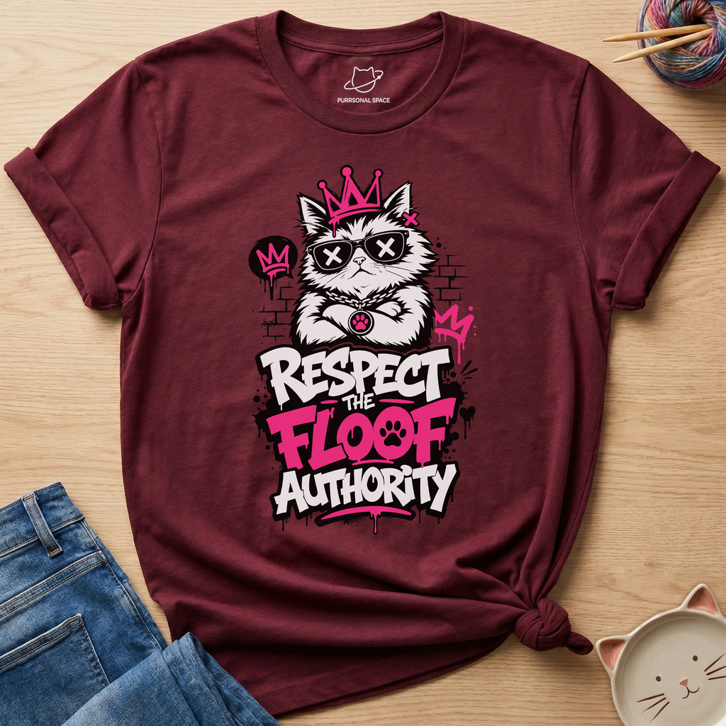 Respect The Floof Authority T-Shirt
