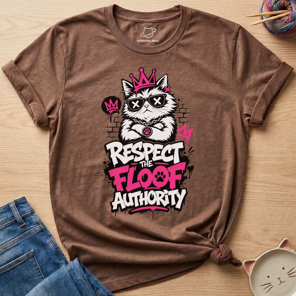 Respect The Floof Authority T-Shirt