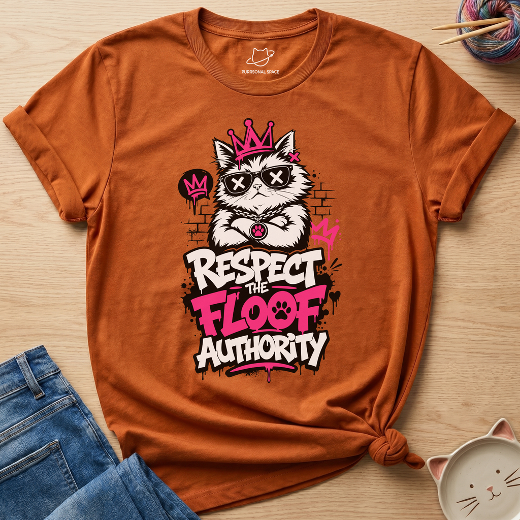 Respect The Floof Authority T-Shirt