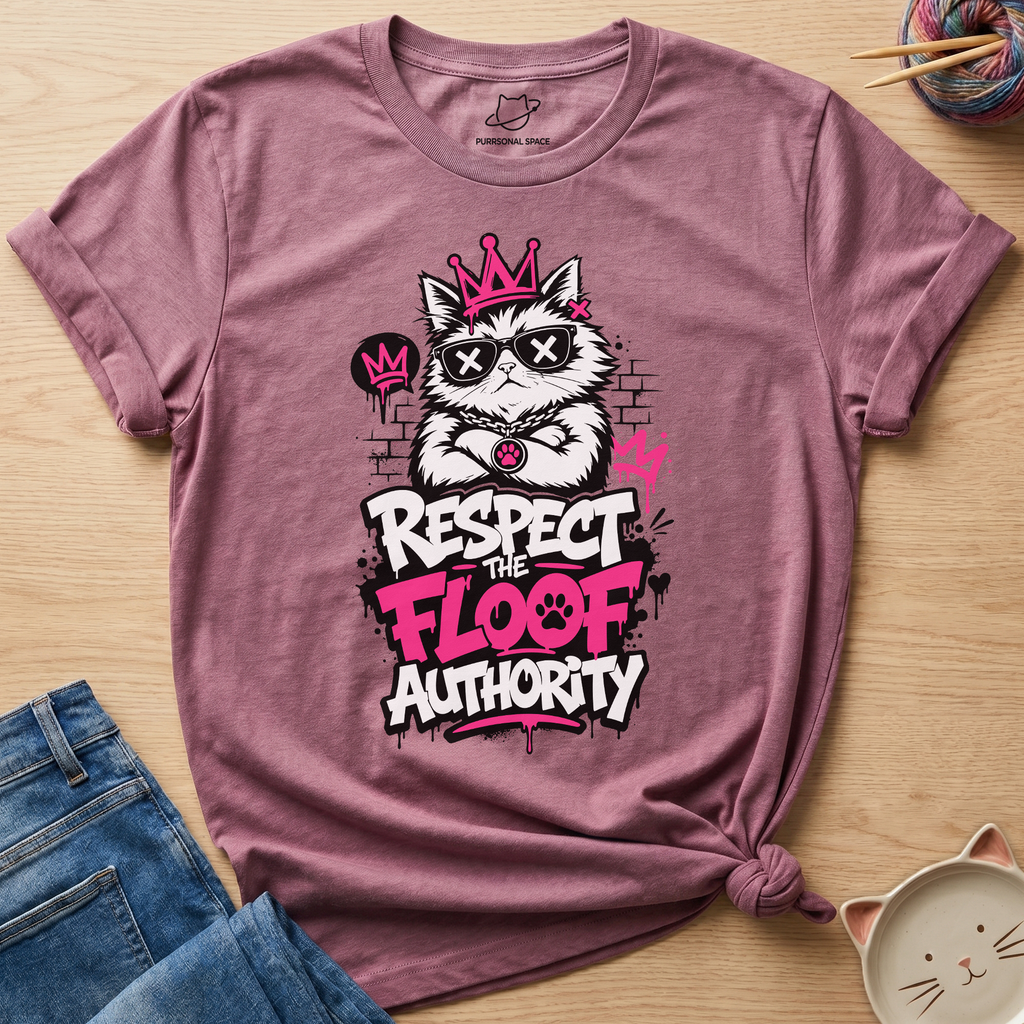 Respect The Floof Authority T-Shirt