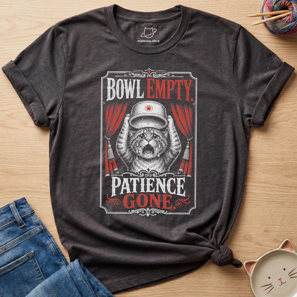 Bowl Empty Patience Gone T-Shirt