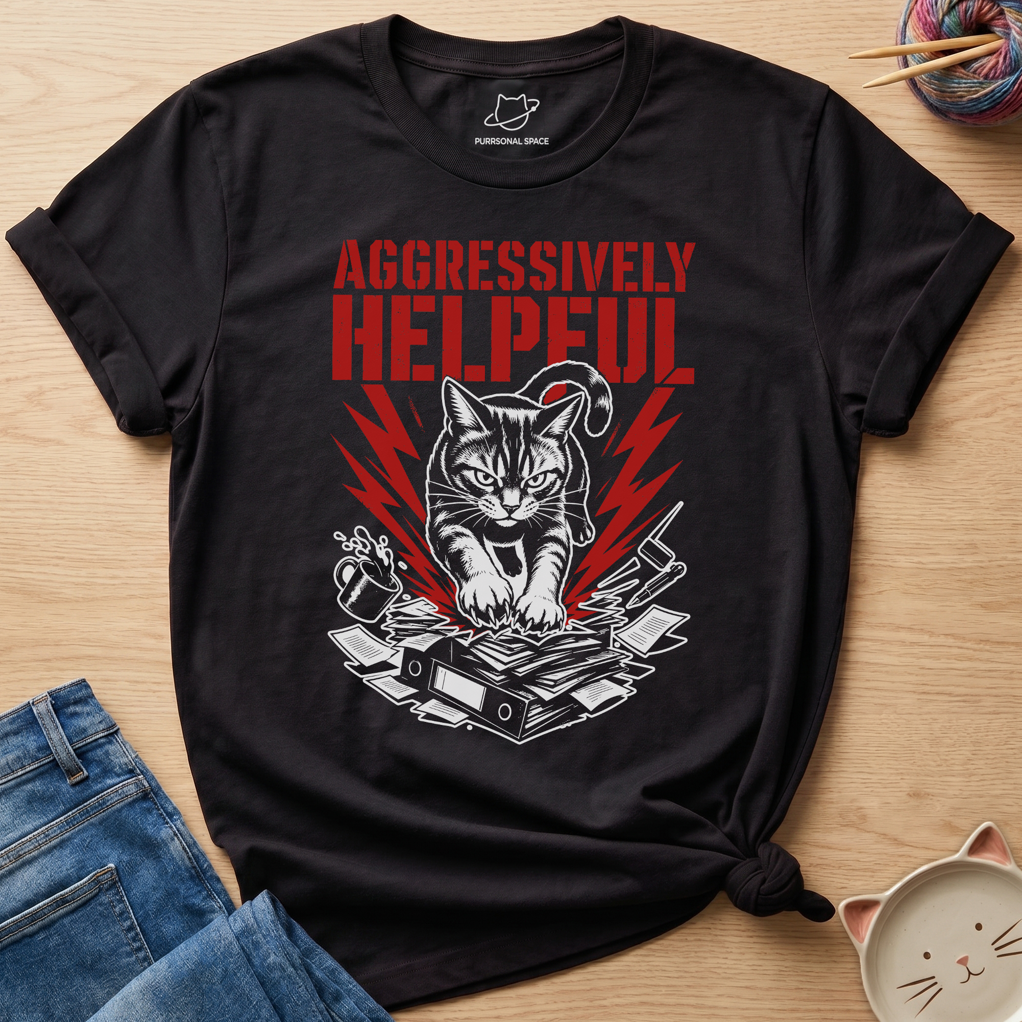Aggressively Helpful T-Shirt