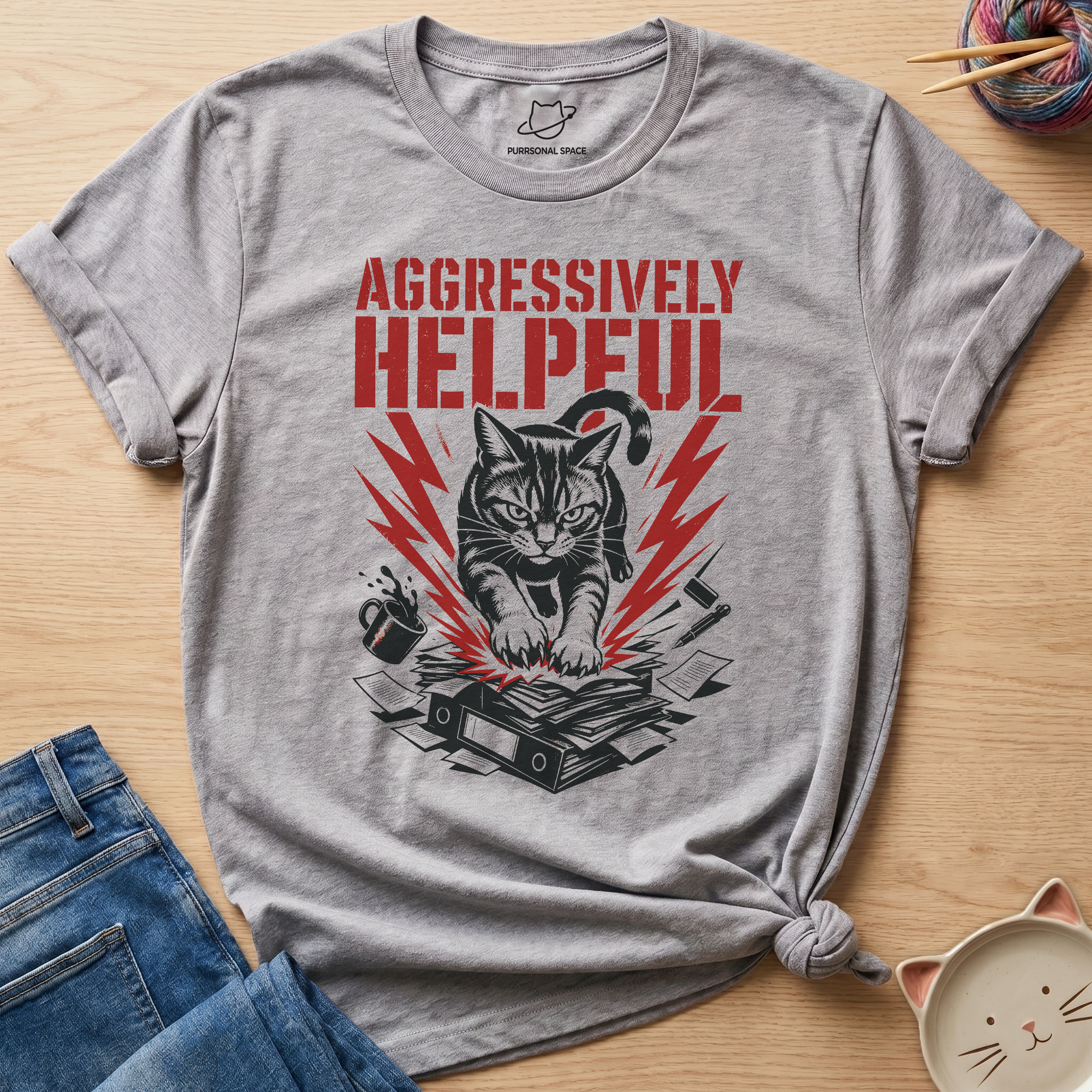 Aggressively Helpful T-Shirt