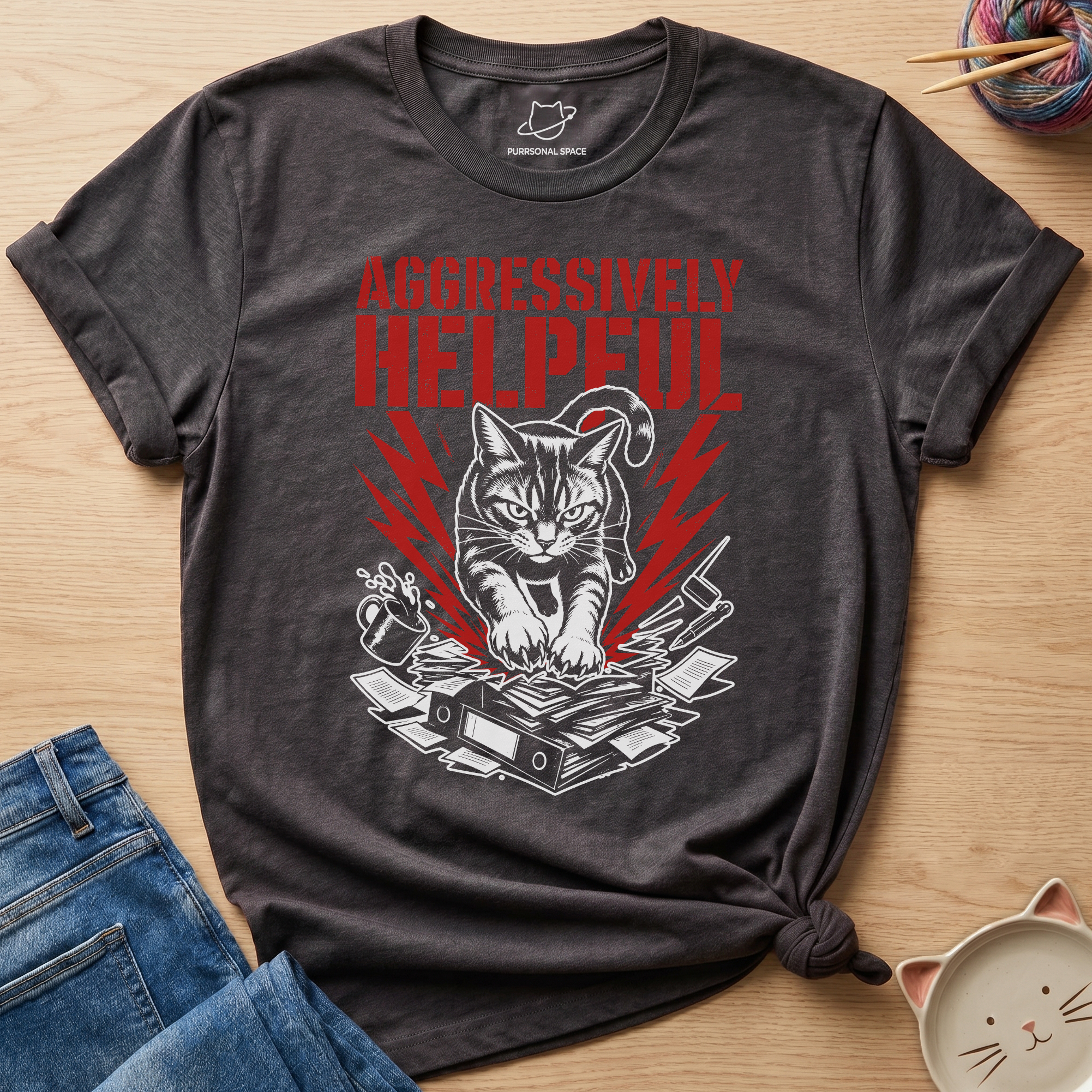 Aggressively Helpful T-Shirt