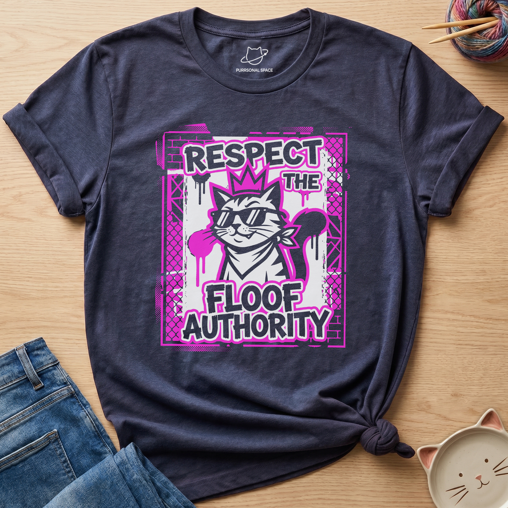 Respect The Floof Authority T-Shirt