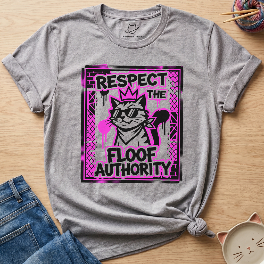 Respect The Floof Authority T-Shirt