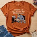 Cat Can Nap Comfortably T-Shirt