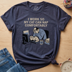 Cat Can Nap Comfortably T-Shirt