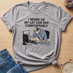 Cat Can Nap Comfortably T-Shirt