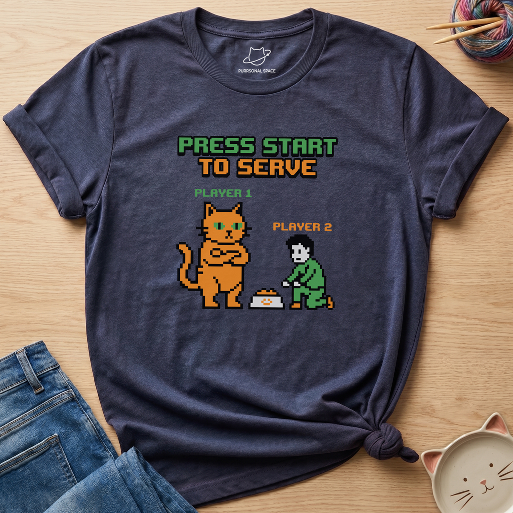 Press Start To Serve T-Shirt