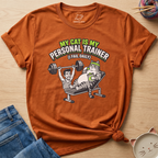 Cat Is My Personal Trainer T-Shirt