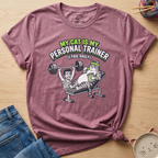 Cat Is My Personal Trainer T-Shirt