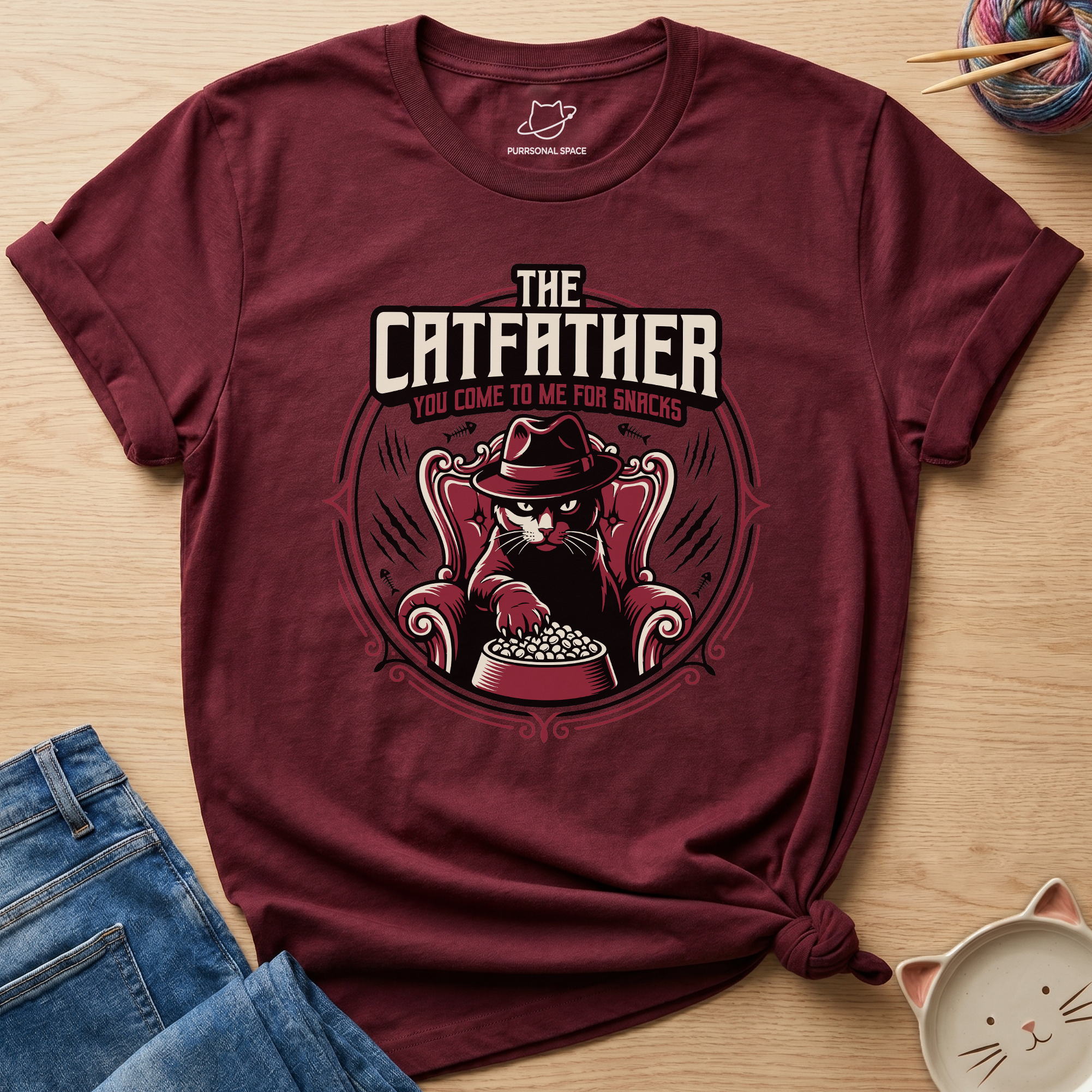 The Catfather T-Shirt