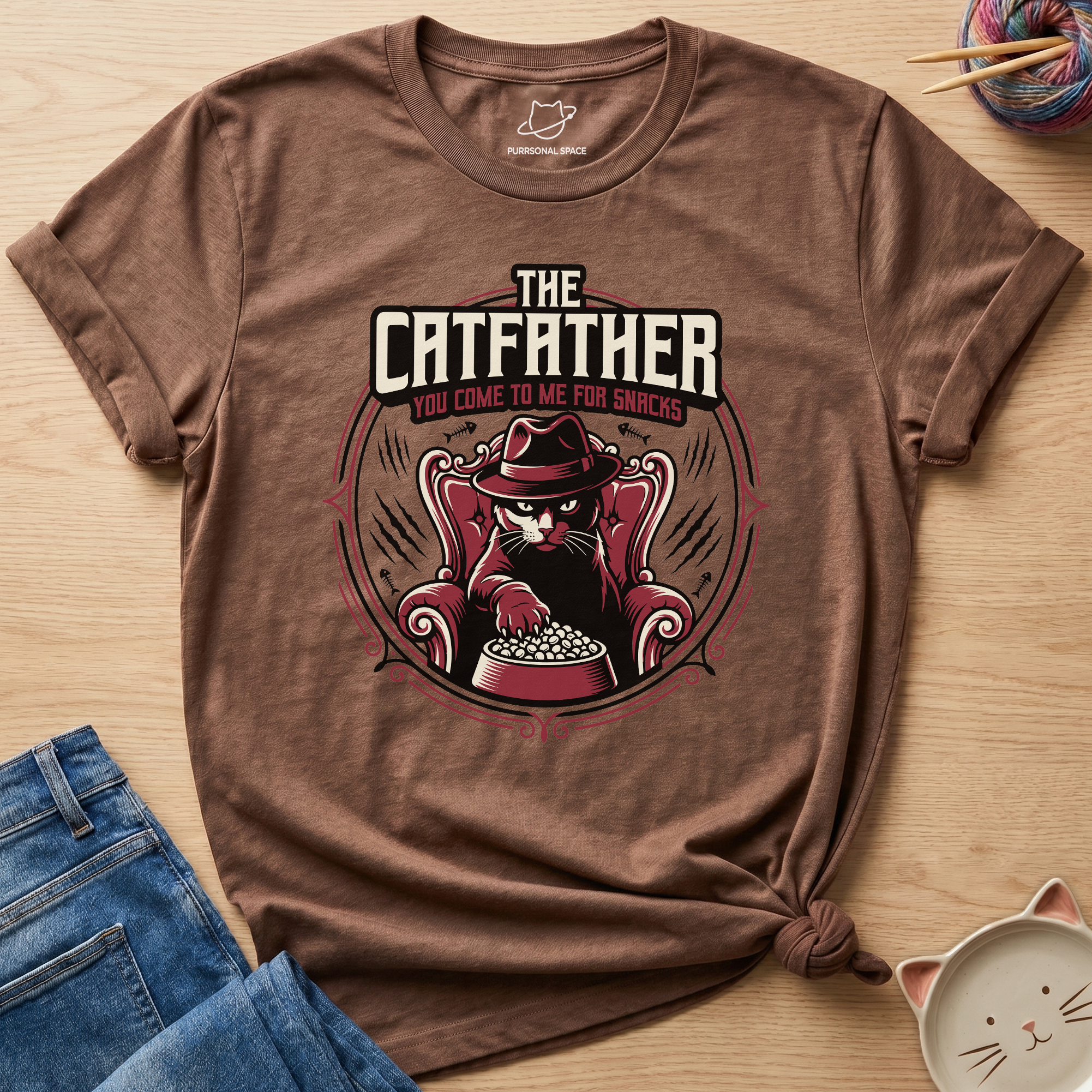 The Catfather T-Shirt