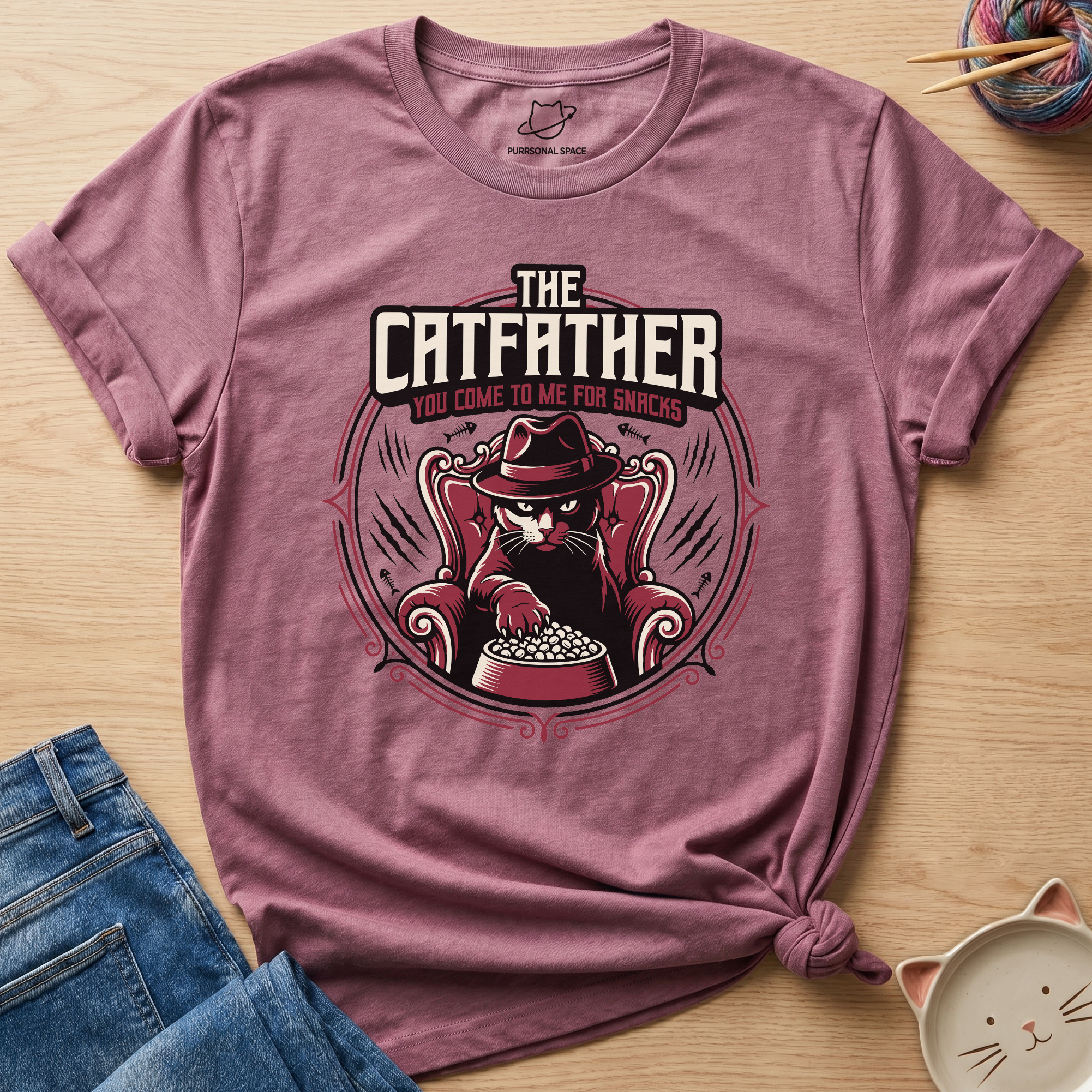 The Catfather T-Shirt