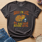 Cat Was Sitting On Me T-Shirt