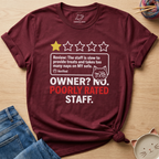 Poorly Rated Staff T-Shirt