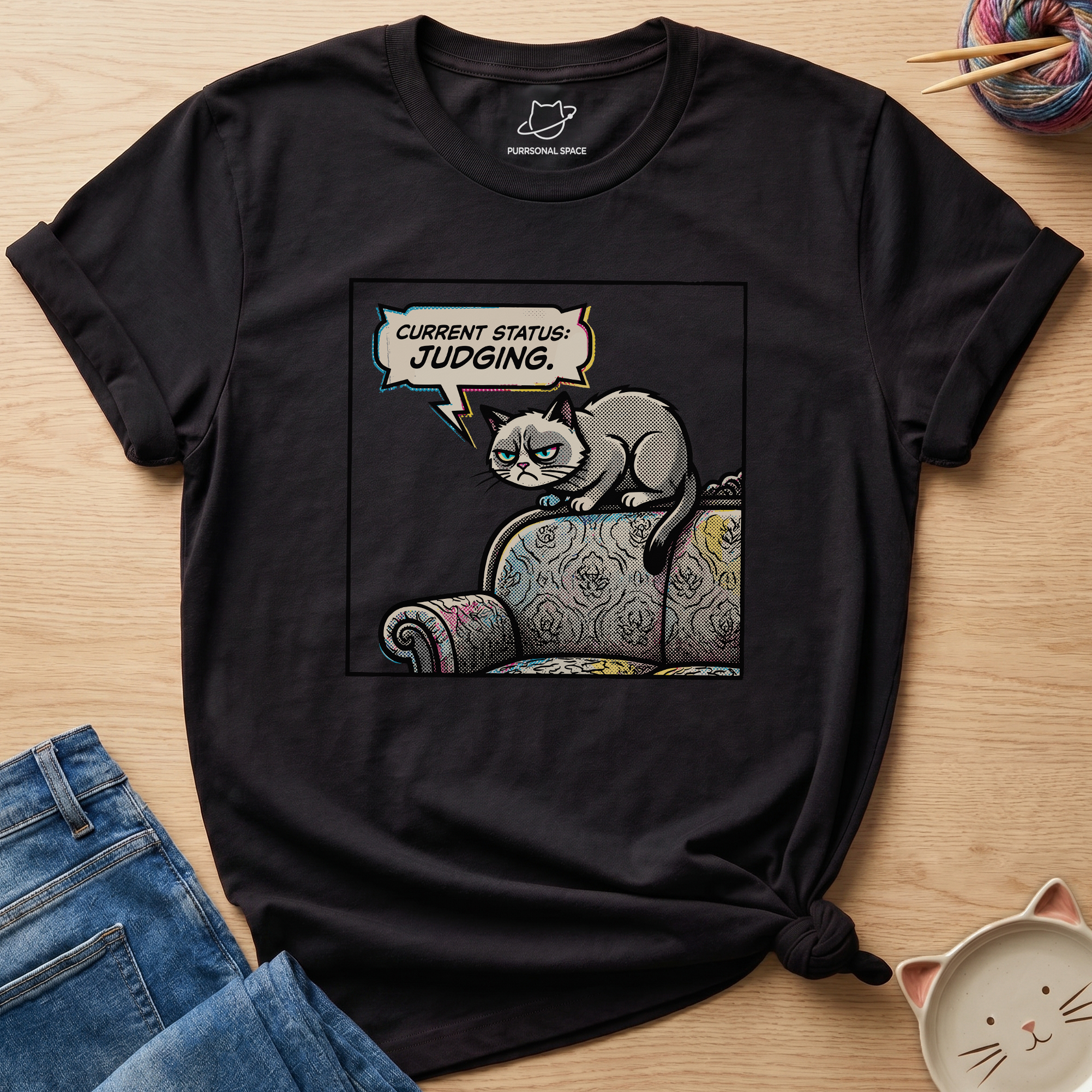 Current Status Judging T-Shirt