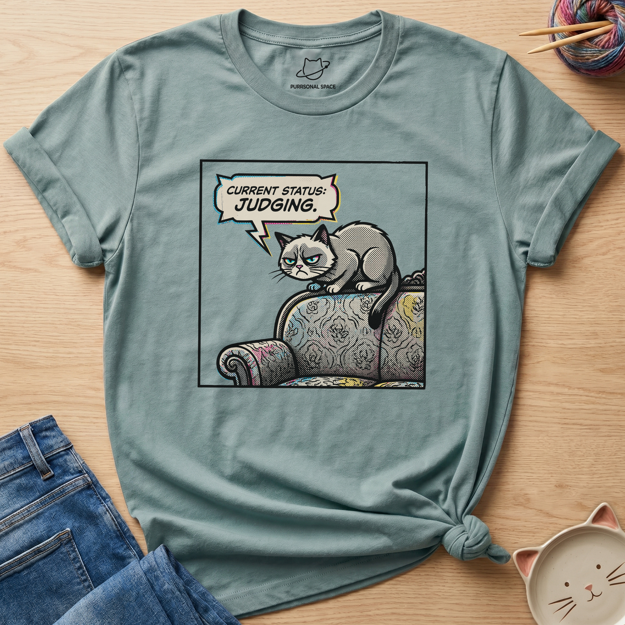 Current Status Judging T-Shirt