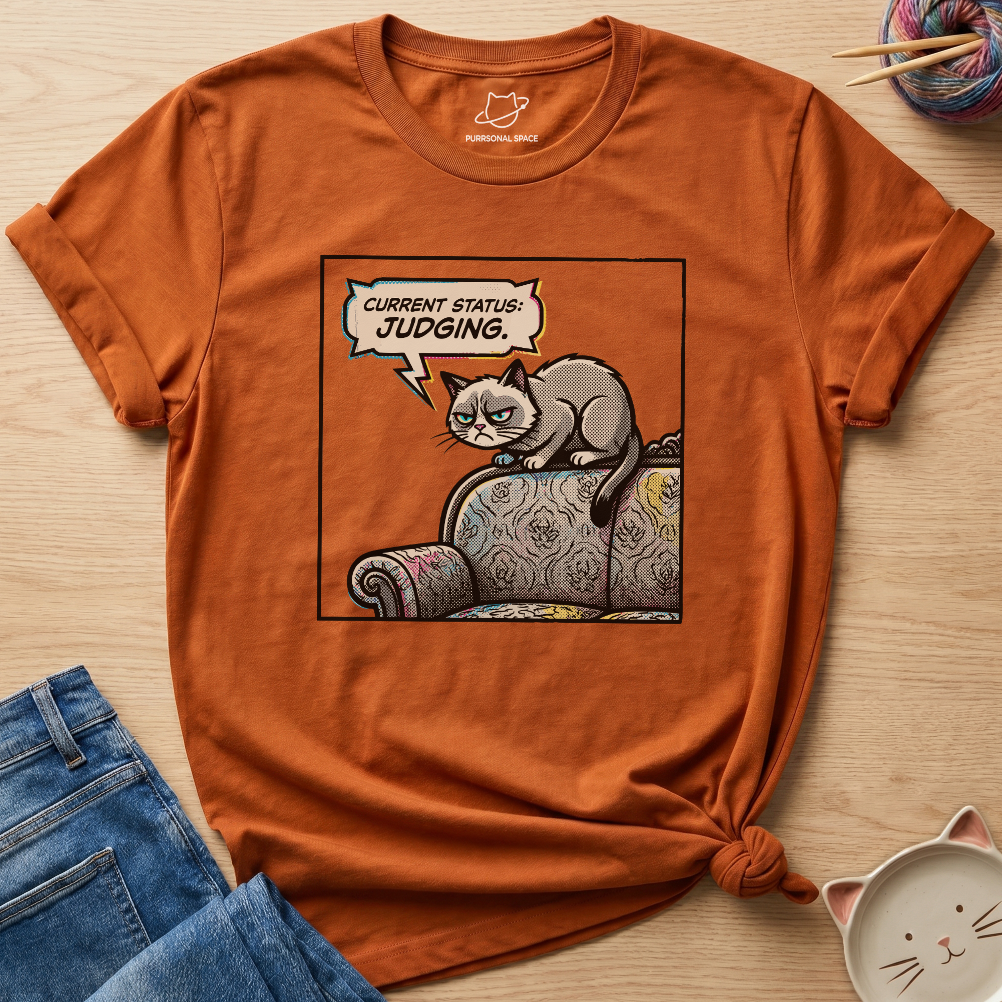 Current Status Judging T-Shirt