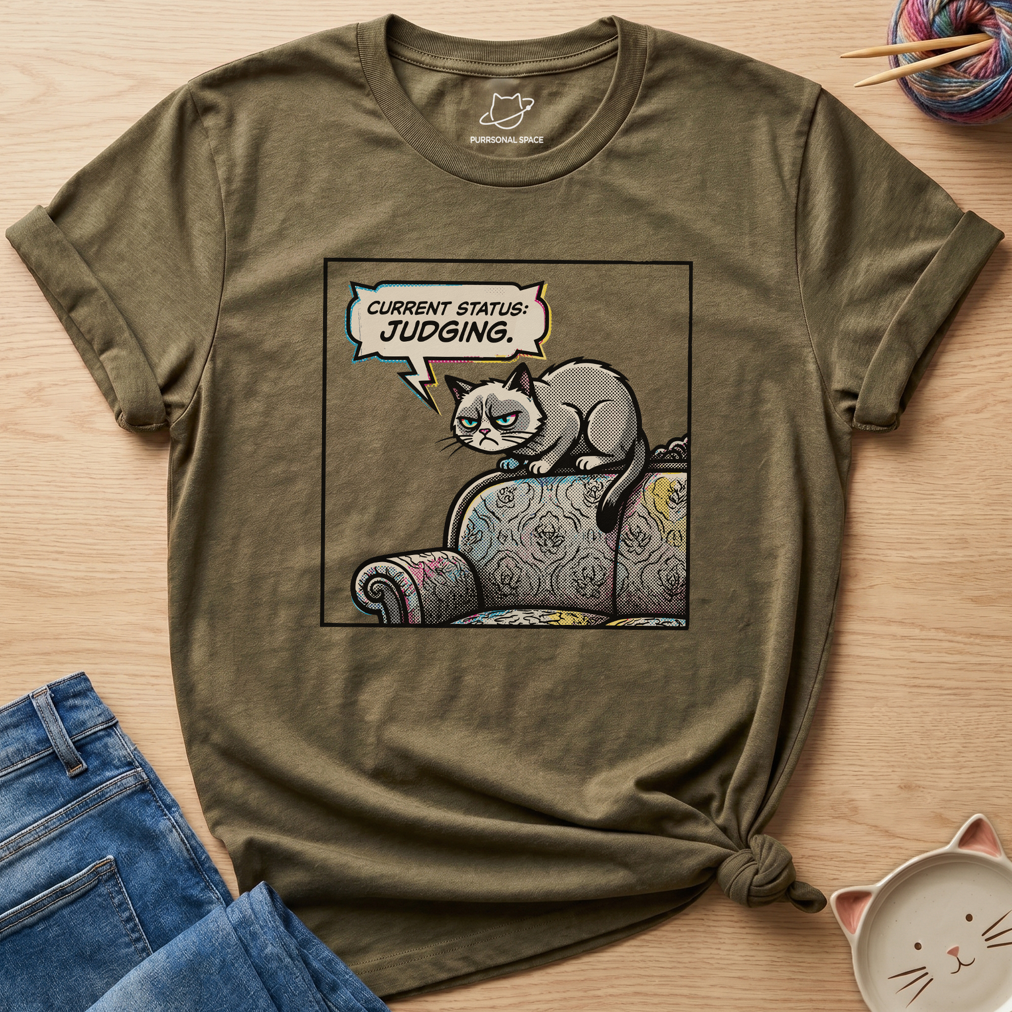 Current Status Judging T-Shirt