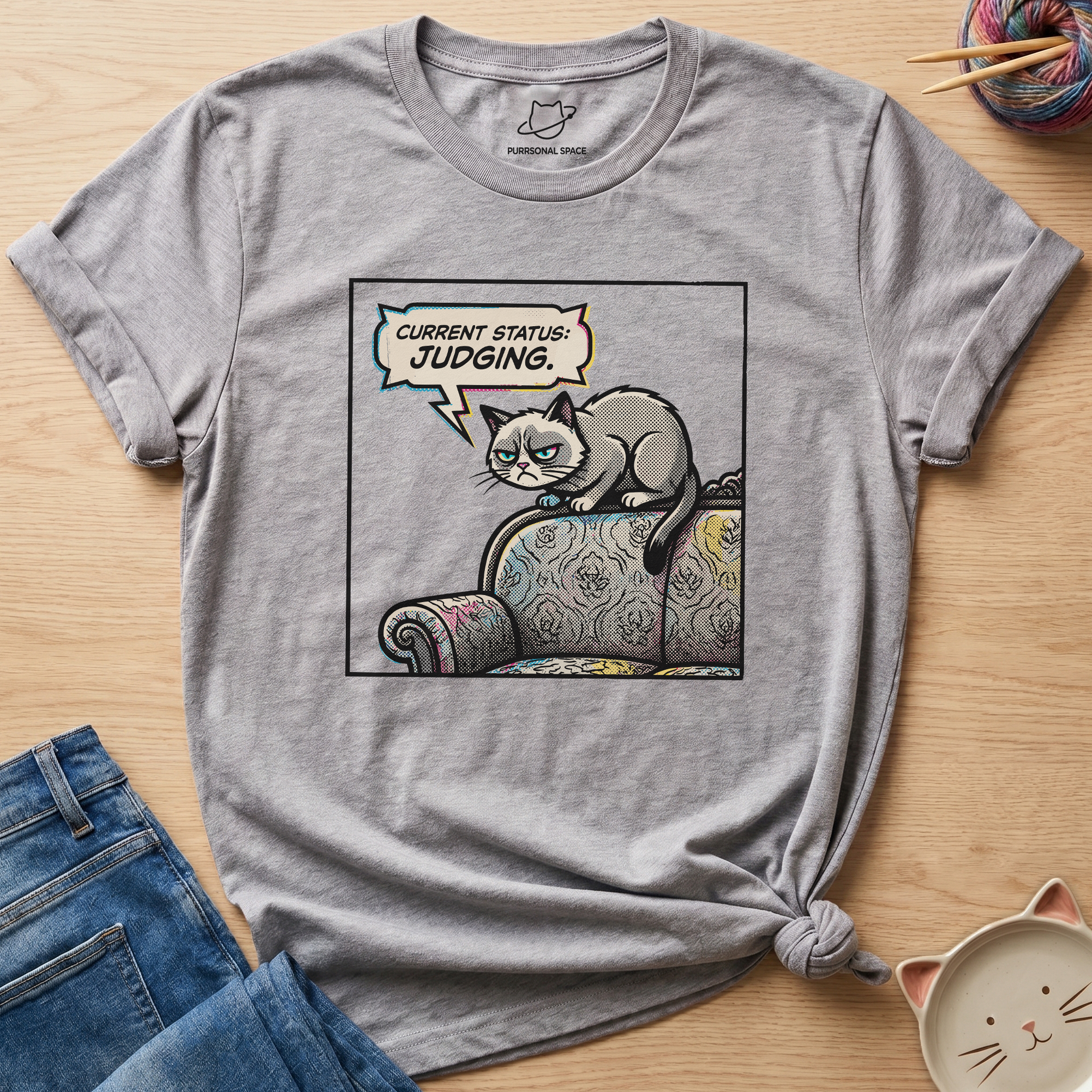 Current Status Judging T-Shirt