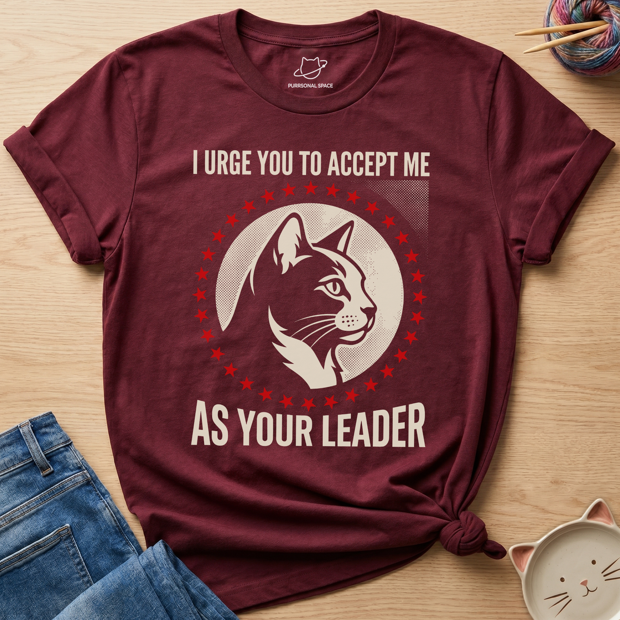 Accept Me As Your Leader T-Shirt