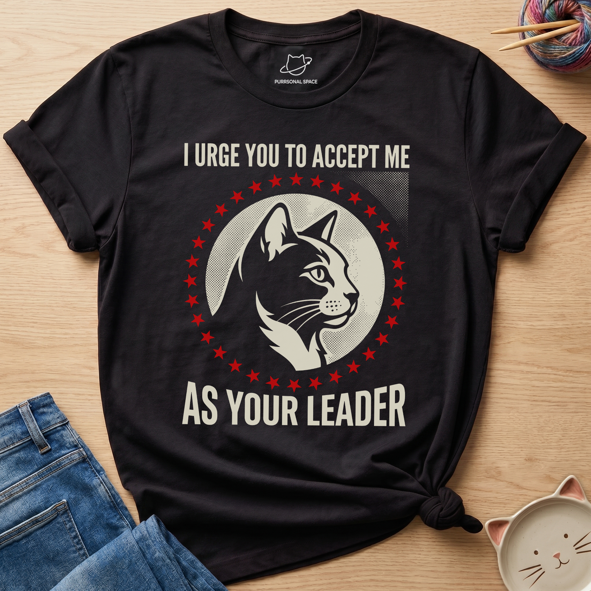 Accept Me As Your Leader T-Shirt
