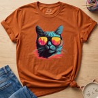 Cat 90s Sunglasses T-Shirt