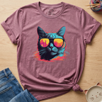 Cat 90s Sunglasses T-Shirt