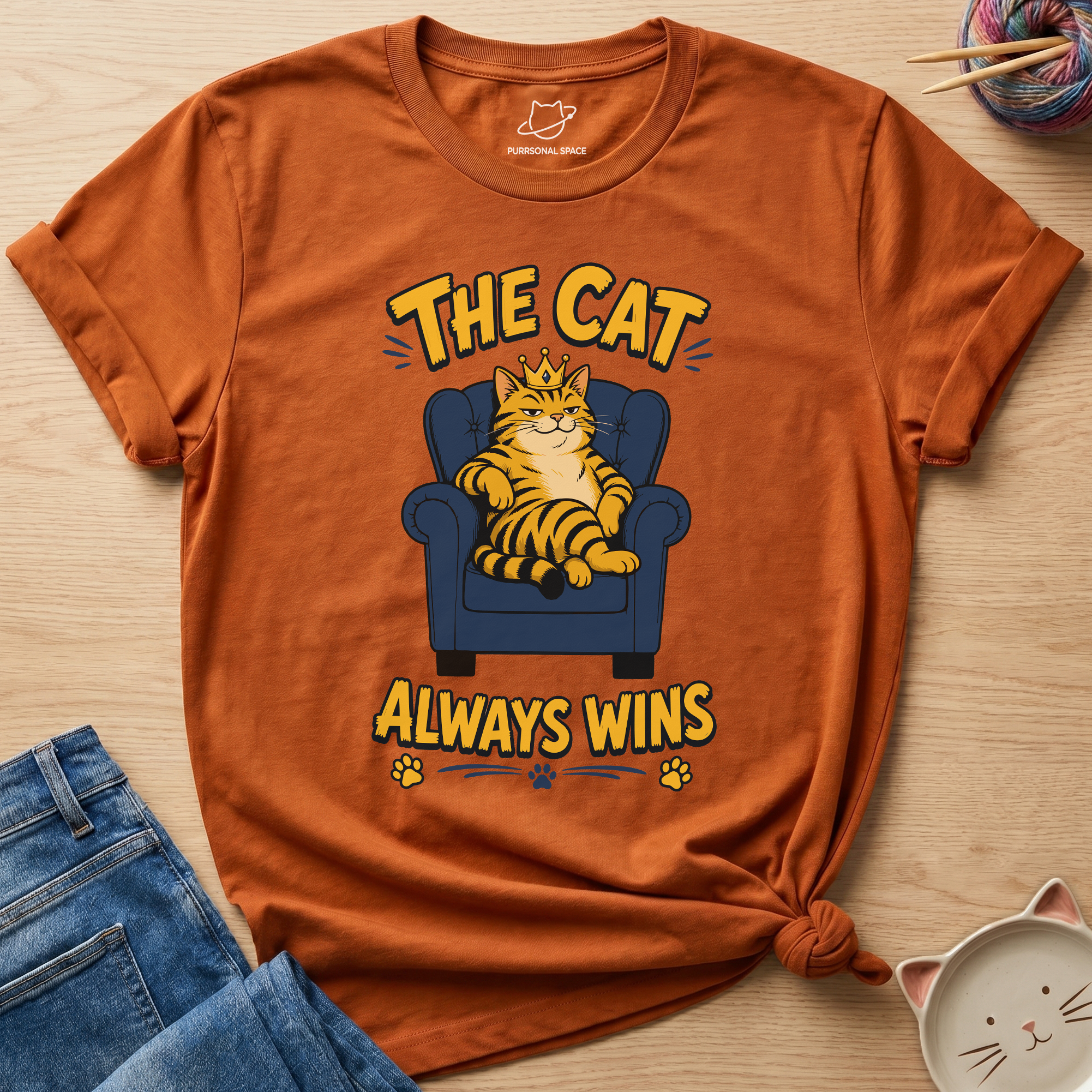 The Cat Always Wins T-Shirt