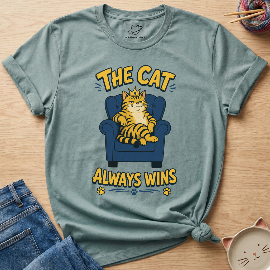 The Cat Always Wins T-Shirt
