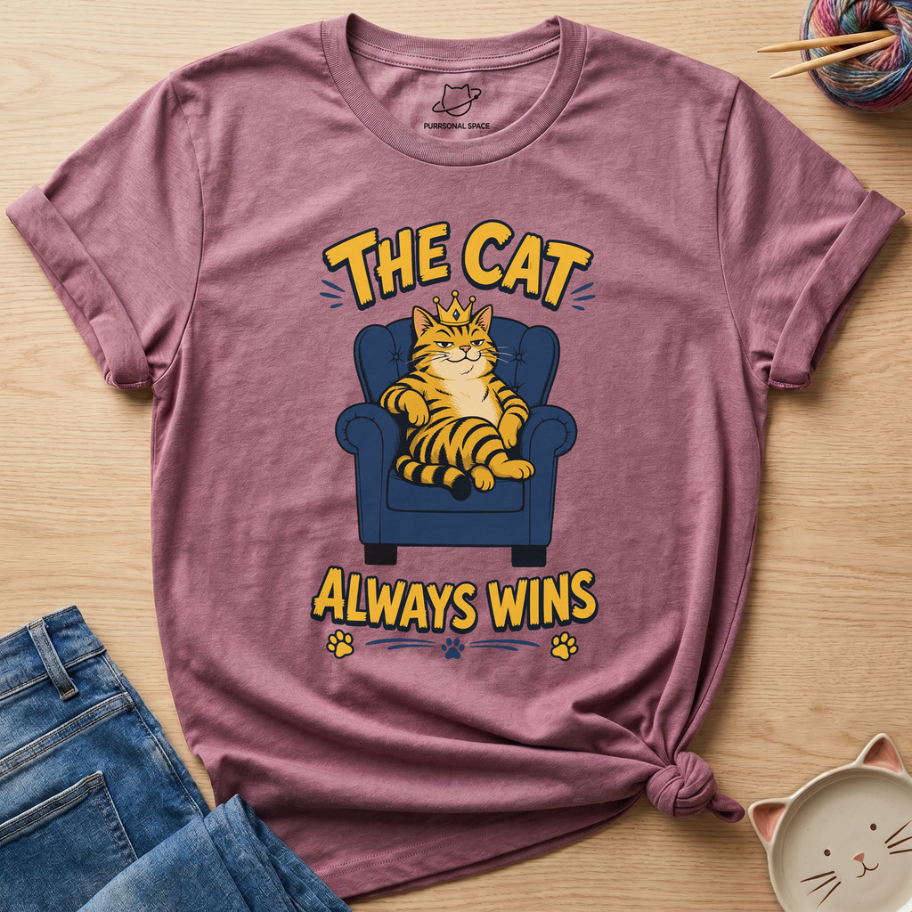 The Cat Always Wins T-Shirt