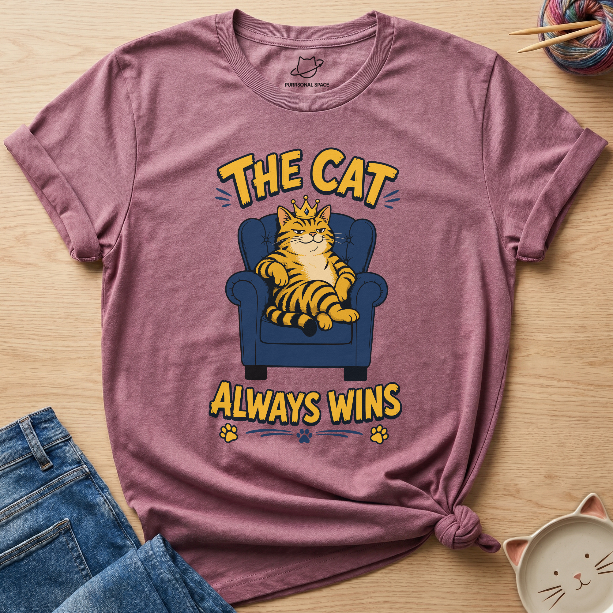 The Cat Always Wins T-Shirt