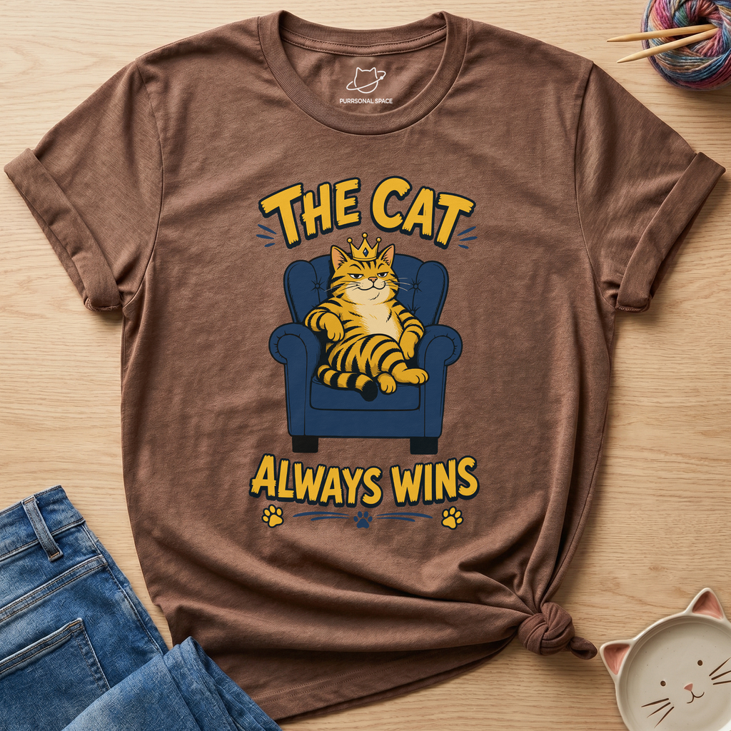 The Cat Always Wins T-Shirt