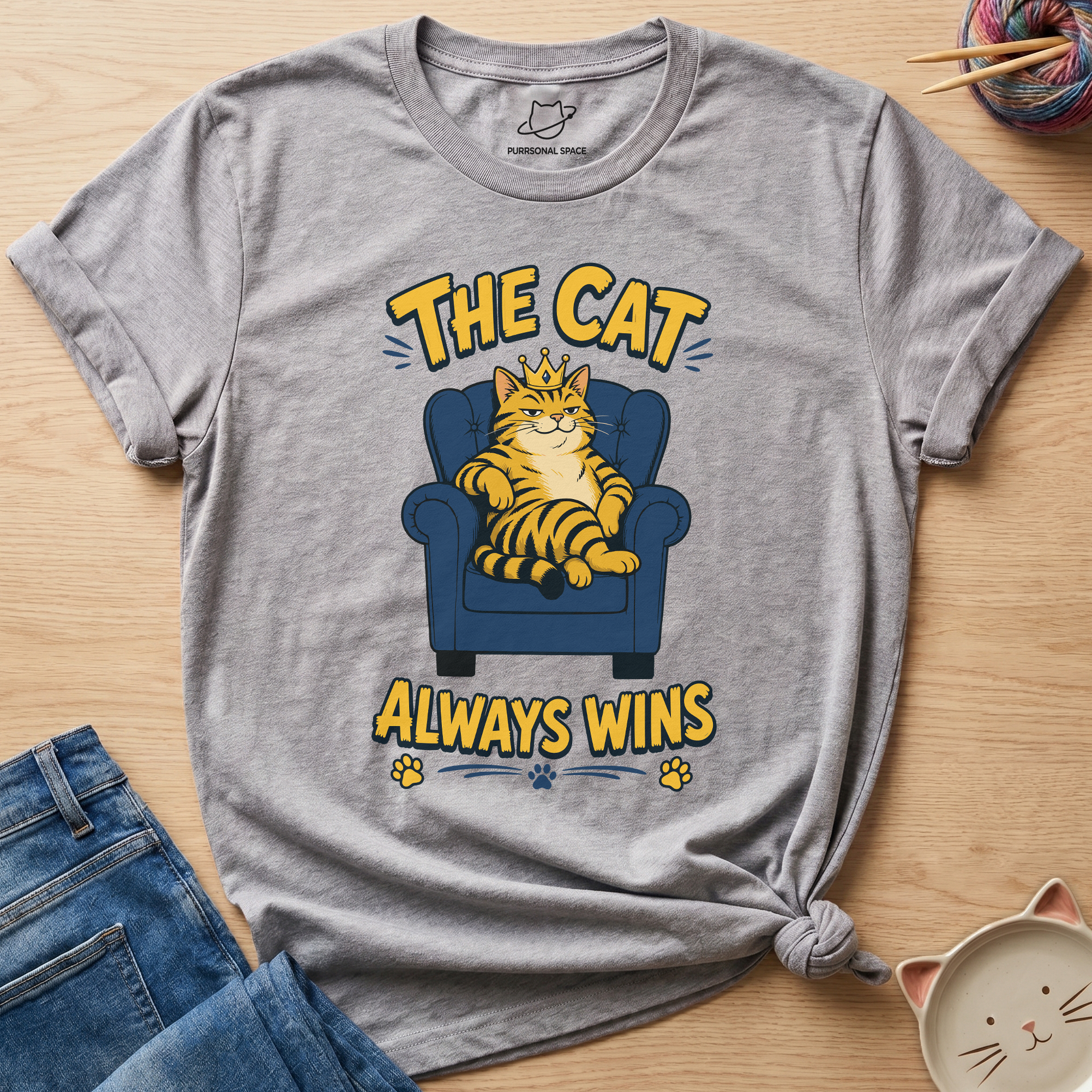 The Cat Always Wins T-Shirt