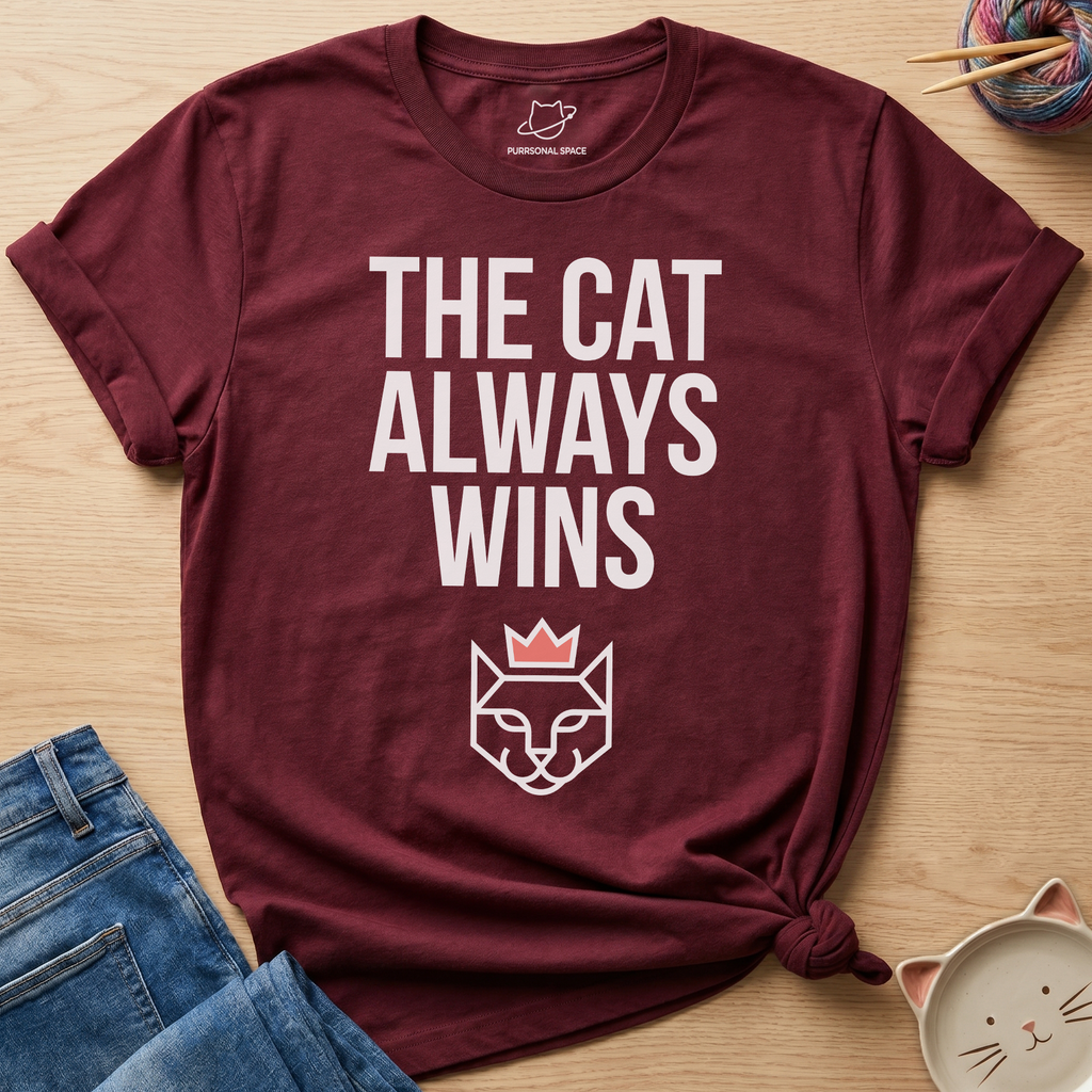 The Cat Always Wins T-Shirt