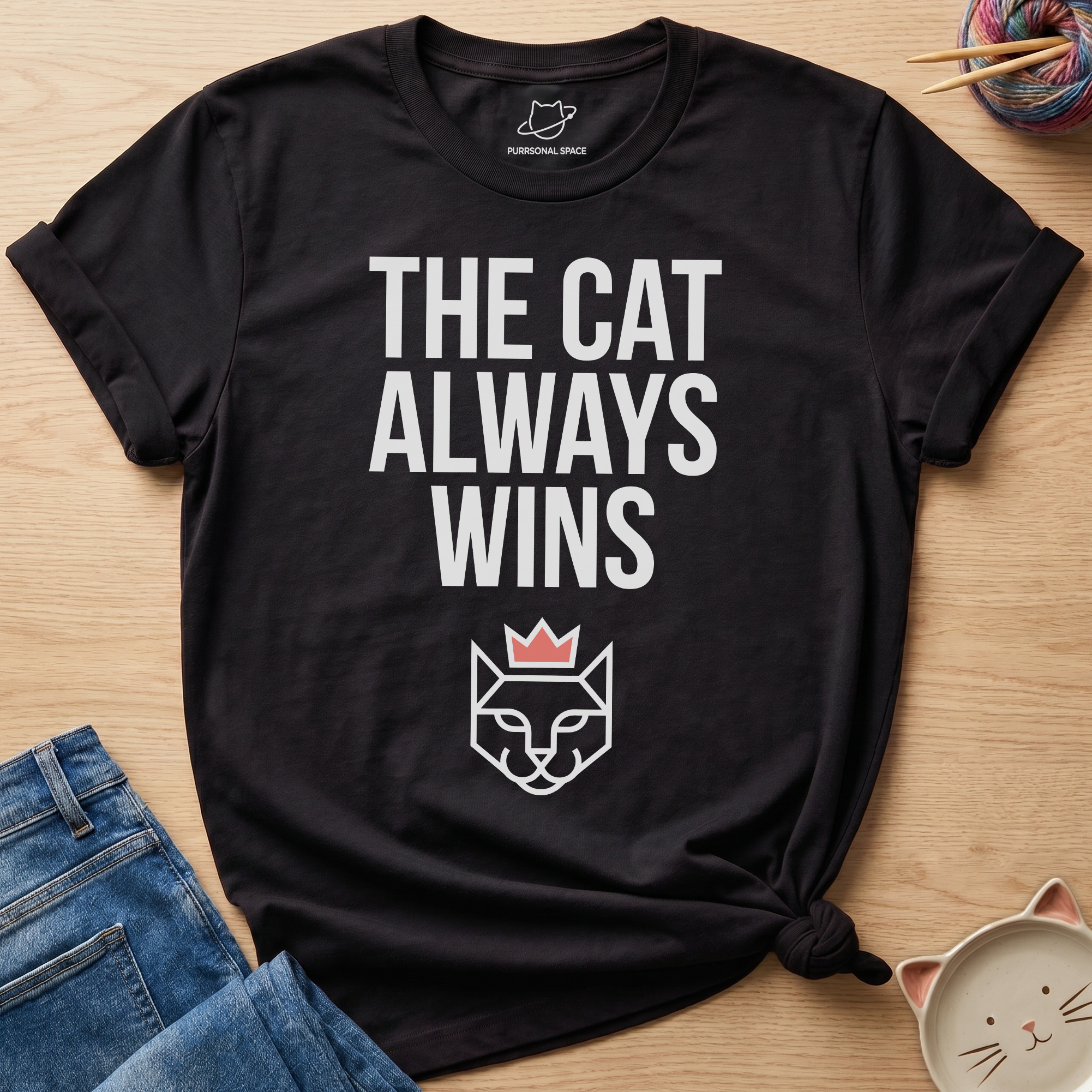 The Cat Always Wins T-Shirt