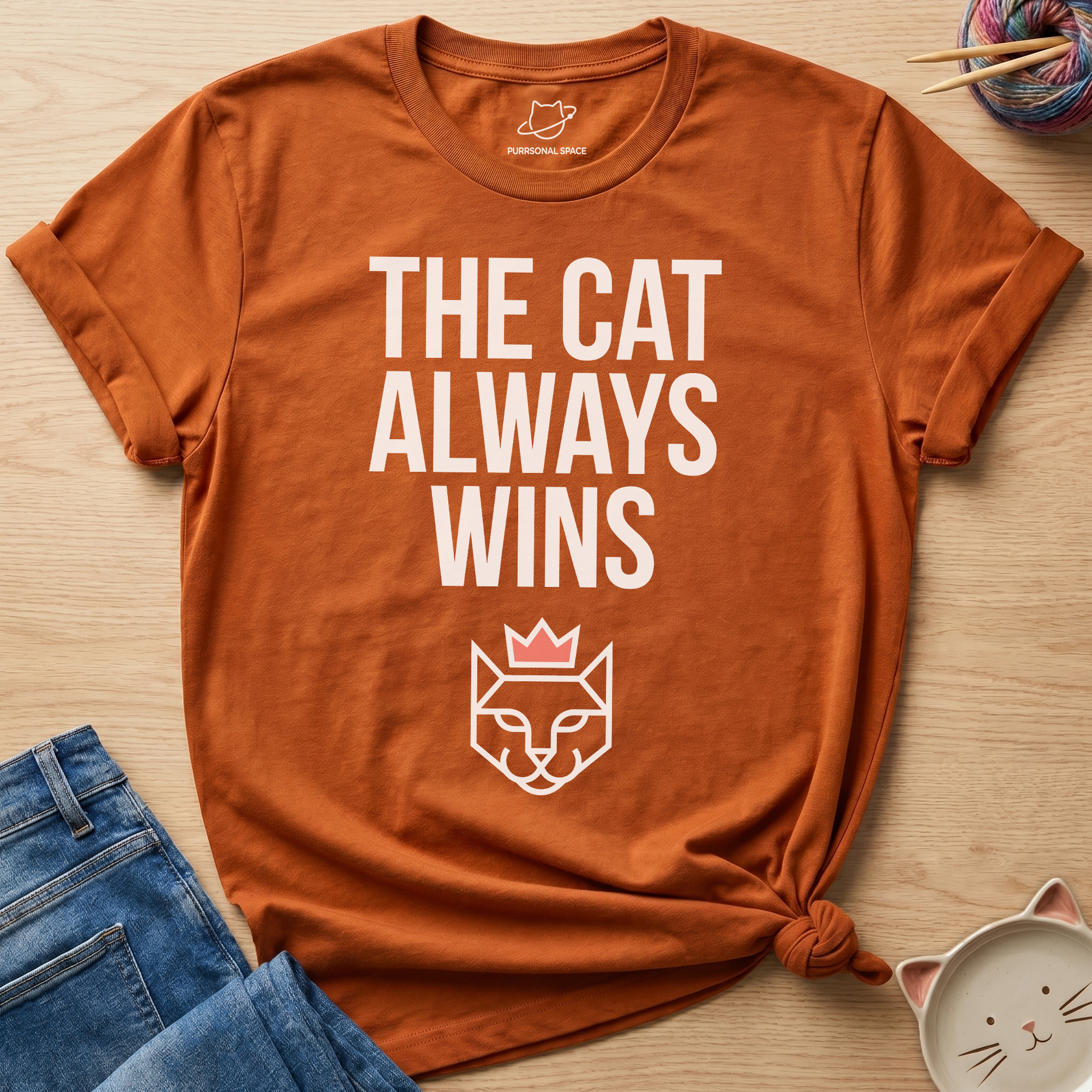 The Cat Always Wins T-Shirt
