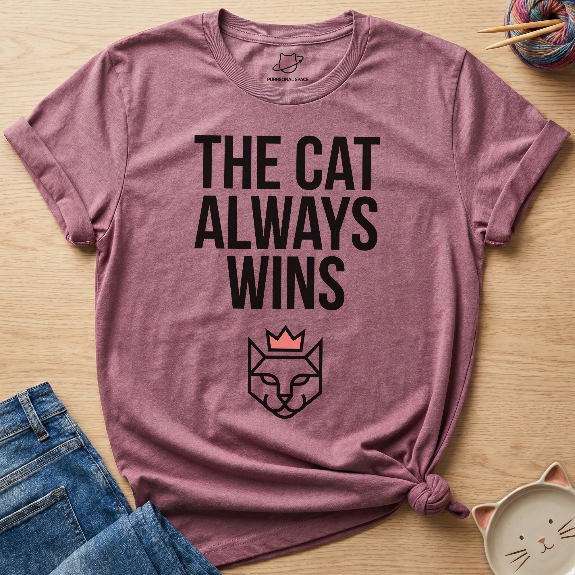 The Cat Always Wins T-Shirt