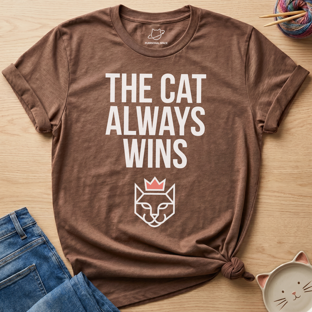 The Cat Always Wins T-Shirt