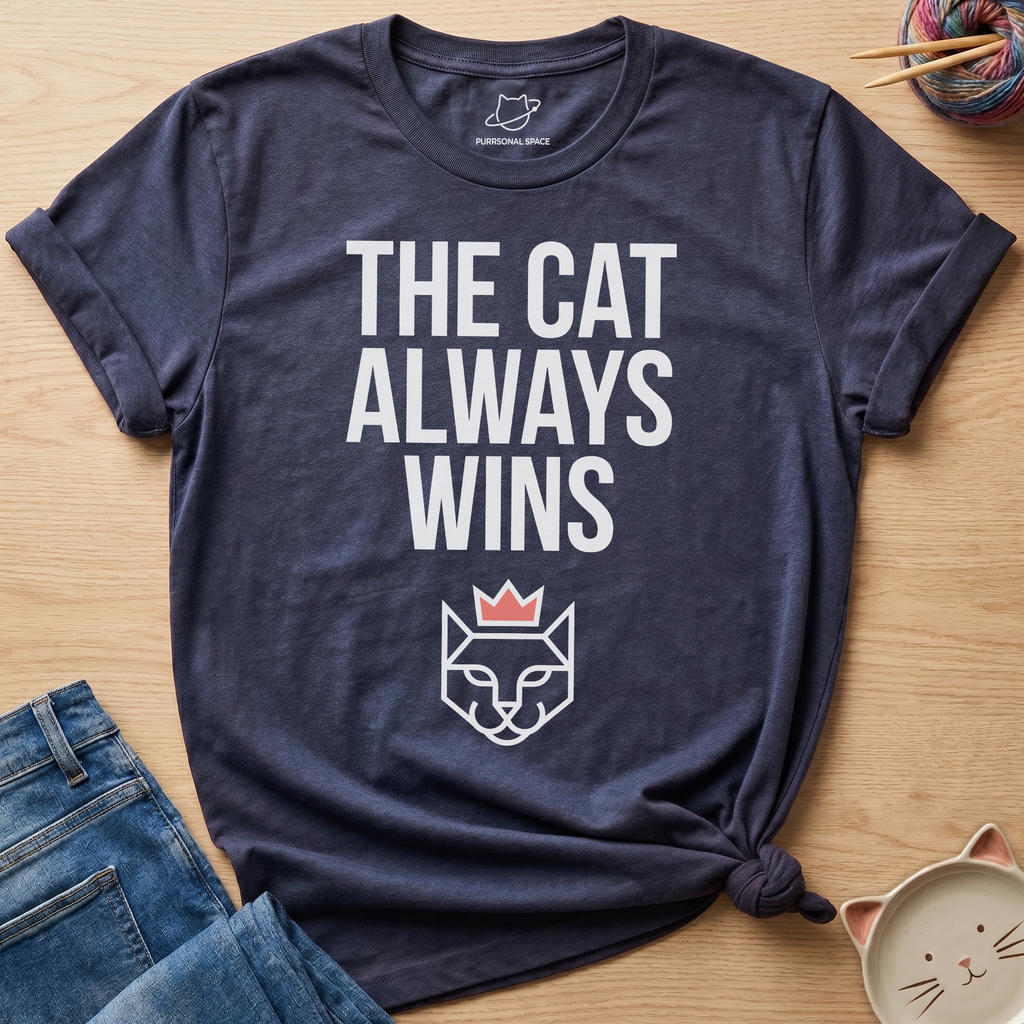 The Cat Always Wins T-Shirt