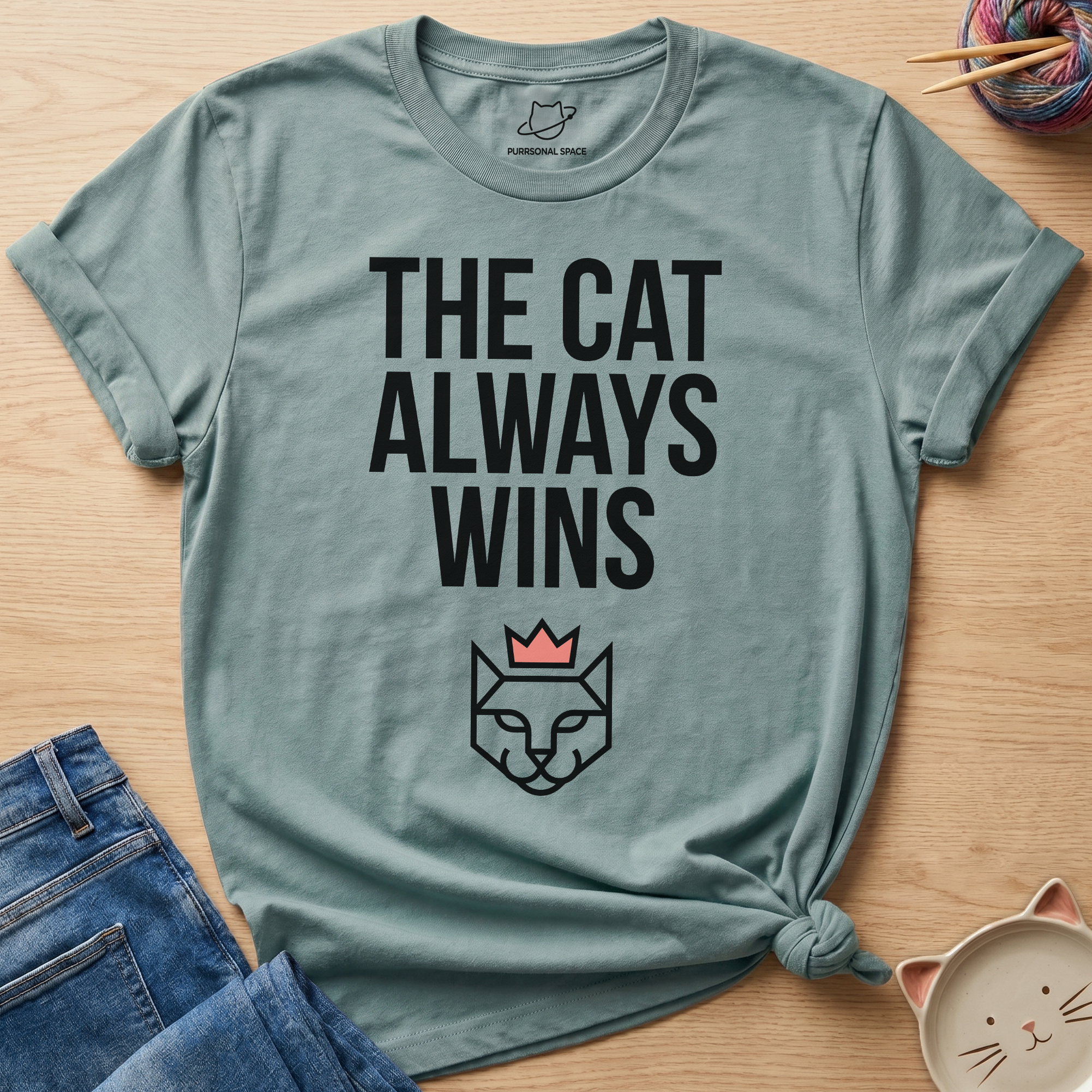 The Cat Always Wins T-Shirt