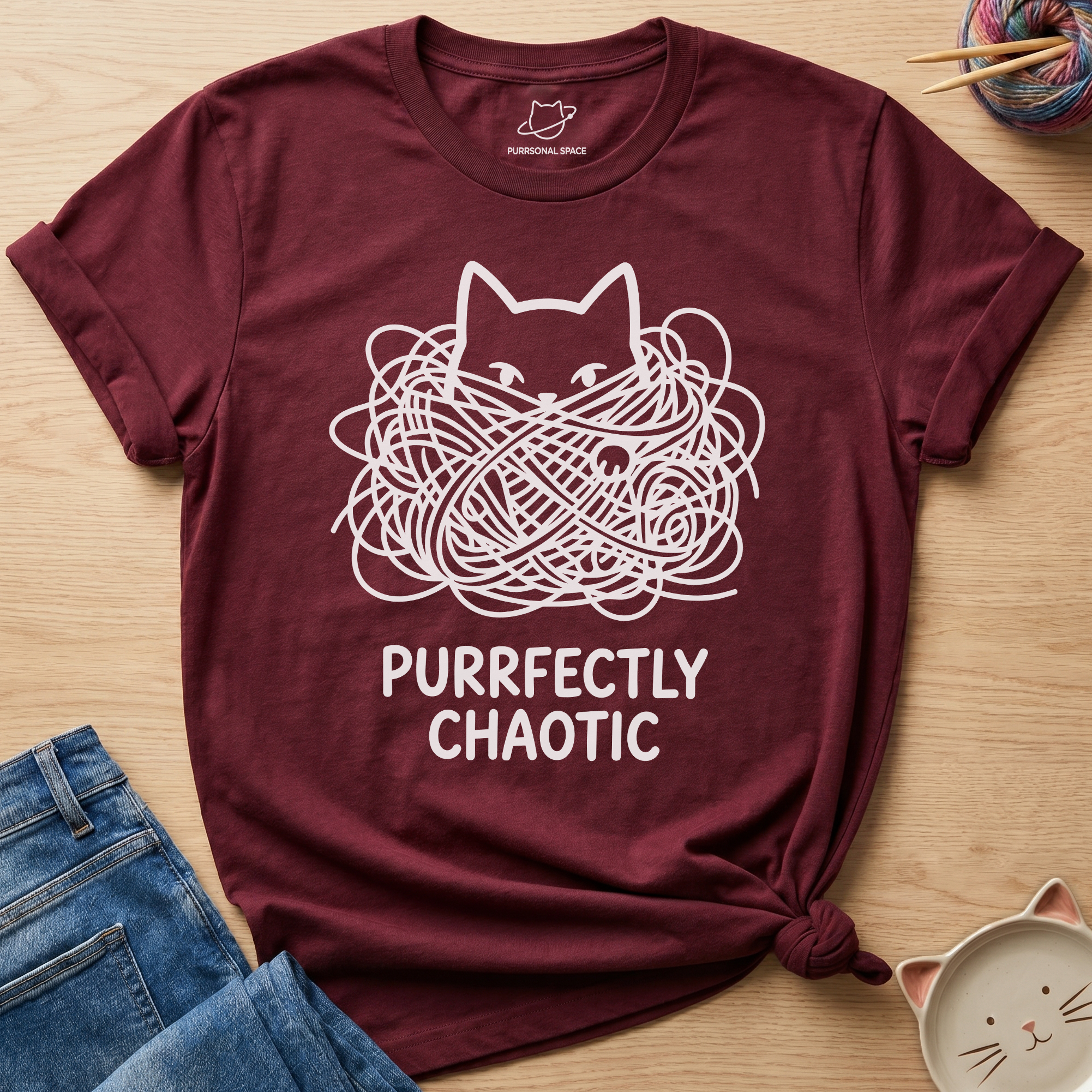Purrfectly Chaotic T-Shirt