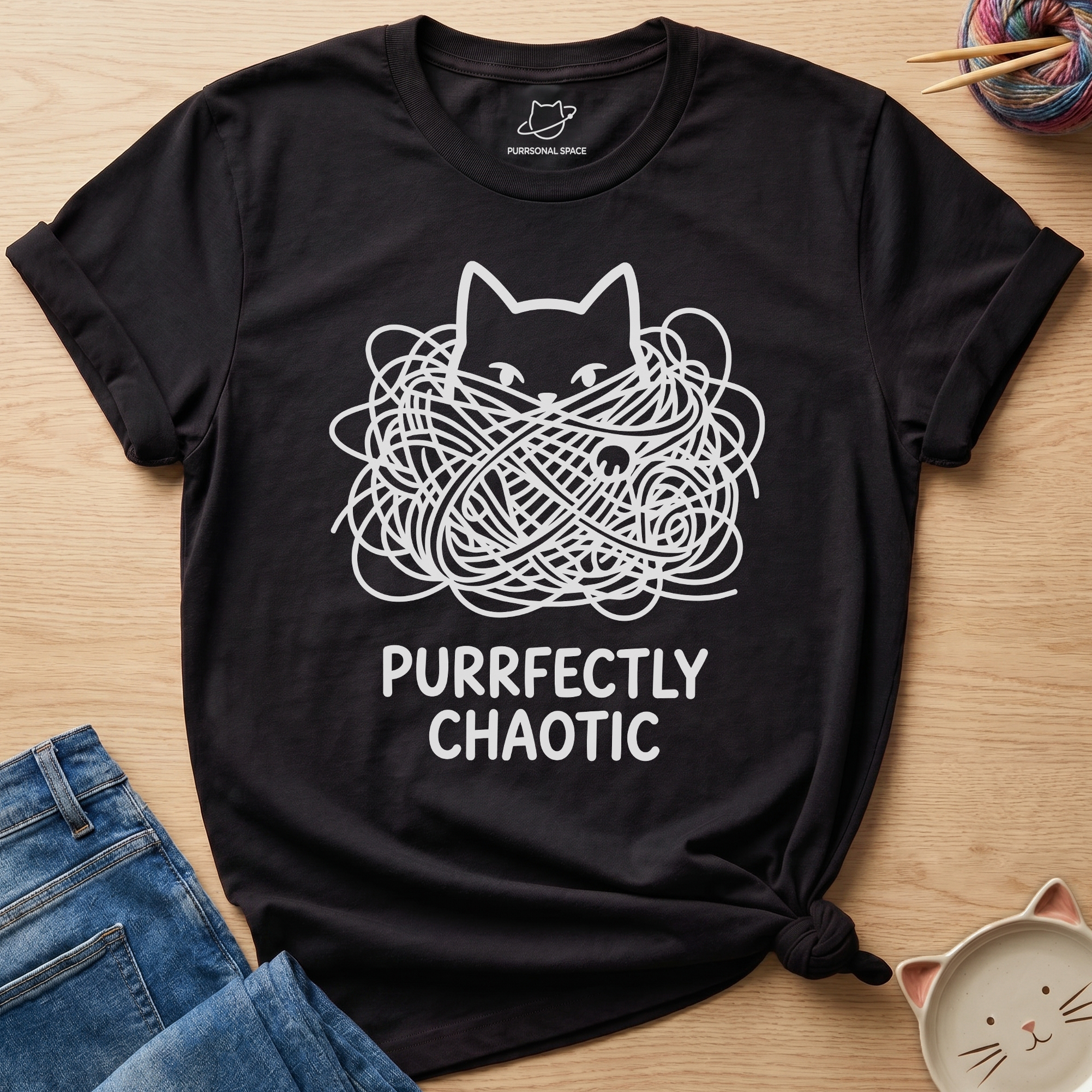 Purrfectly Chaotic T-Shirt
