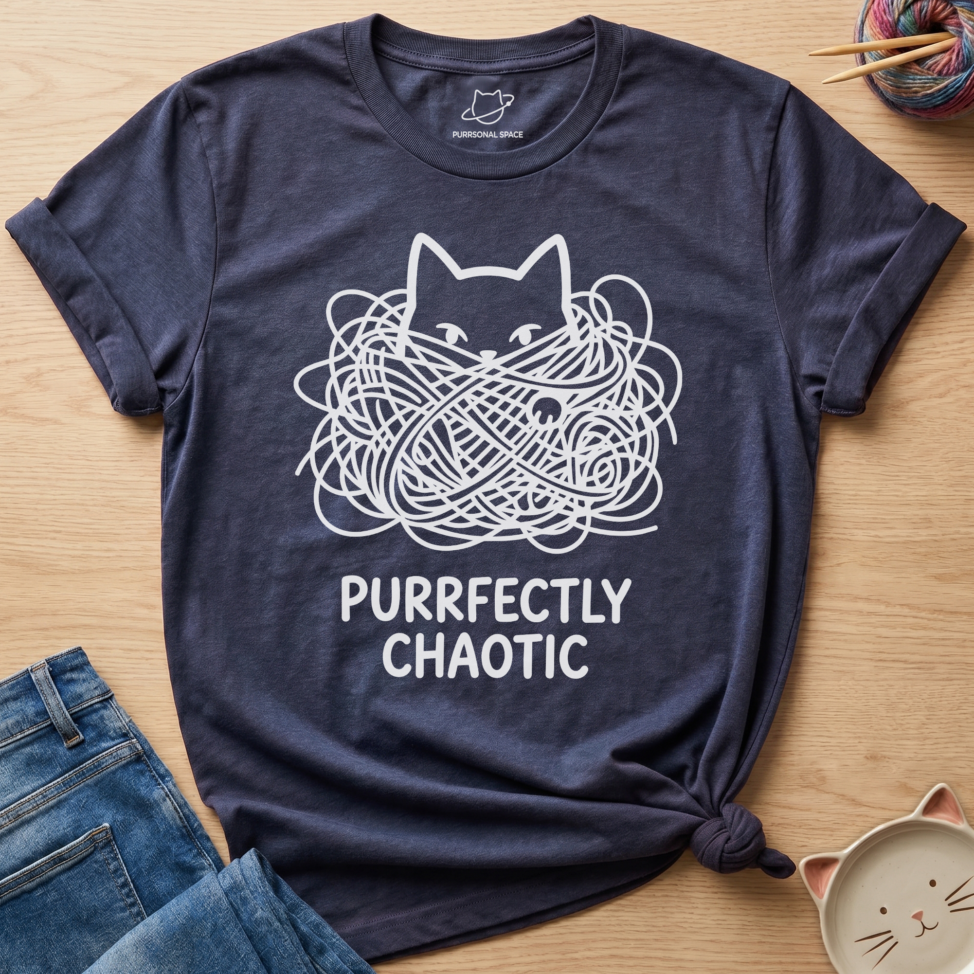 Purrfectly Chaotic T-Shirt