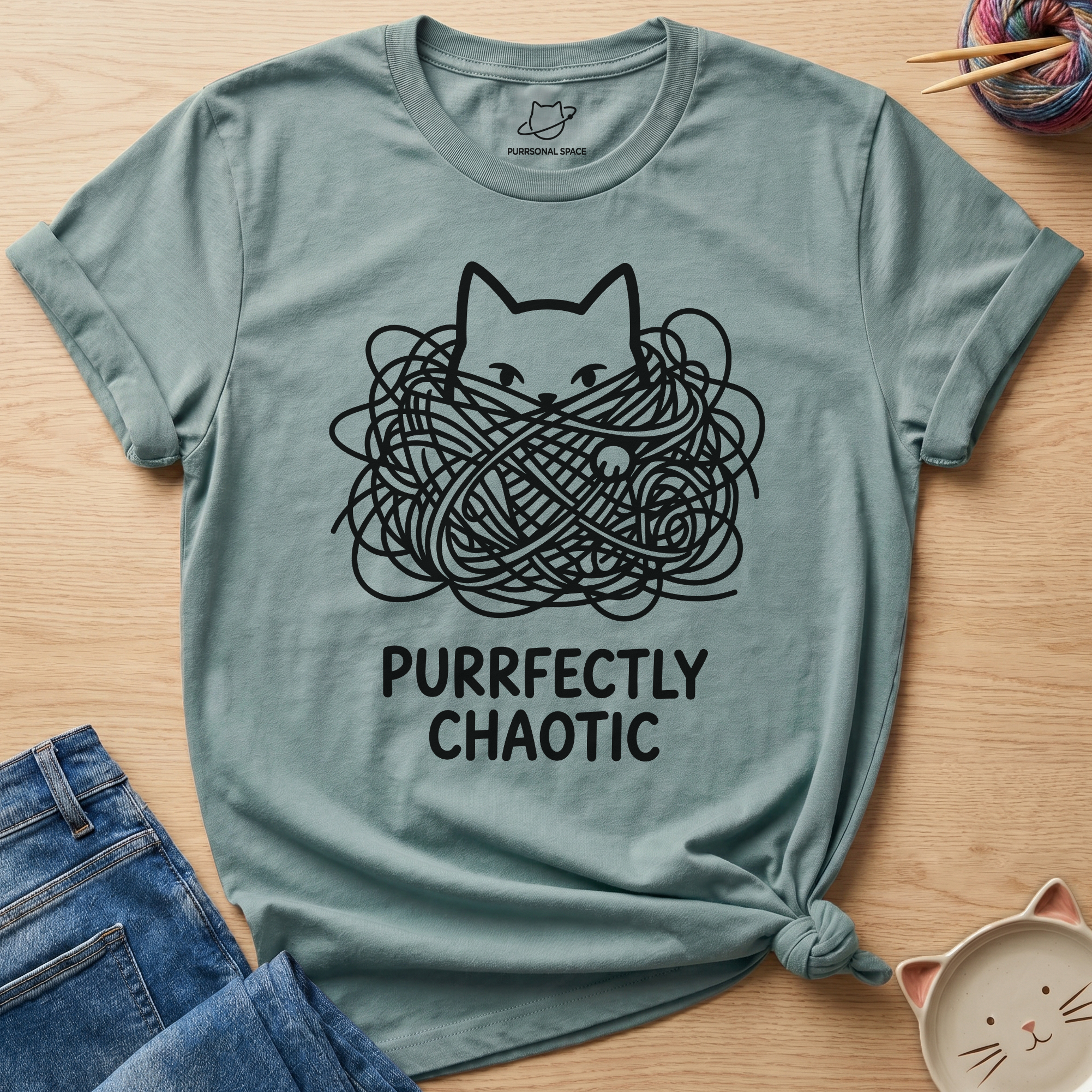 Purrfectly Chaotic T-Shirt