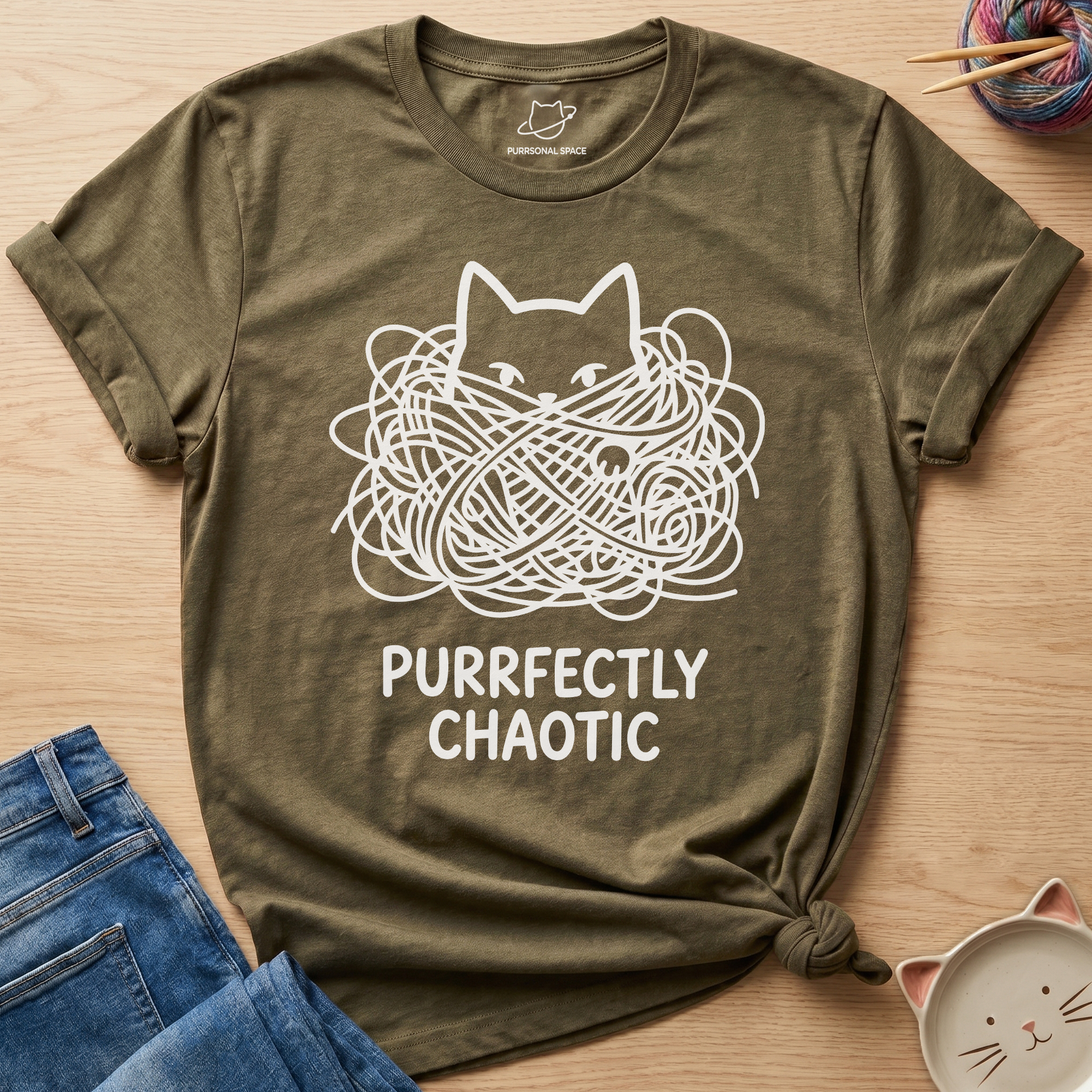 Purrfectly Chaotic T-Shirt